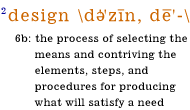 design